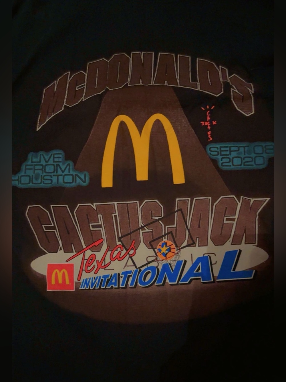 Cactus Jack by Travis Scott x McDonalds Invitational Long Sleeve T-Shirt - XL